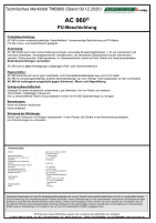 Technical Data Sheet AC600