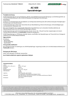 Technisches Datenblatt AC600